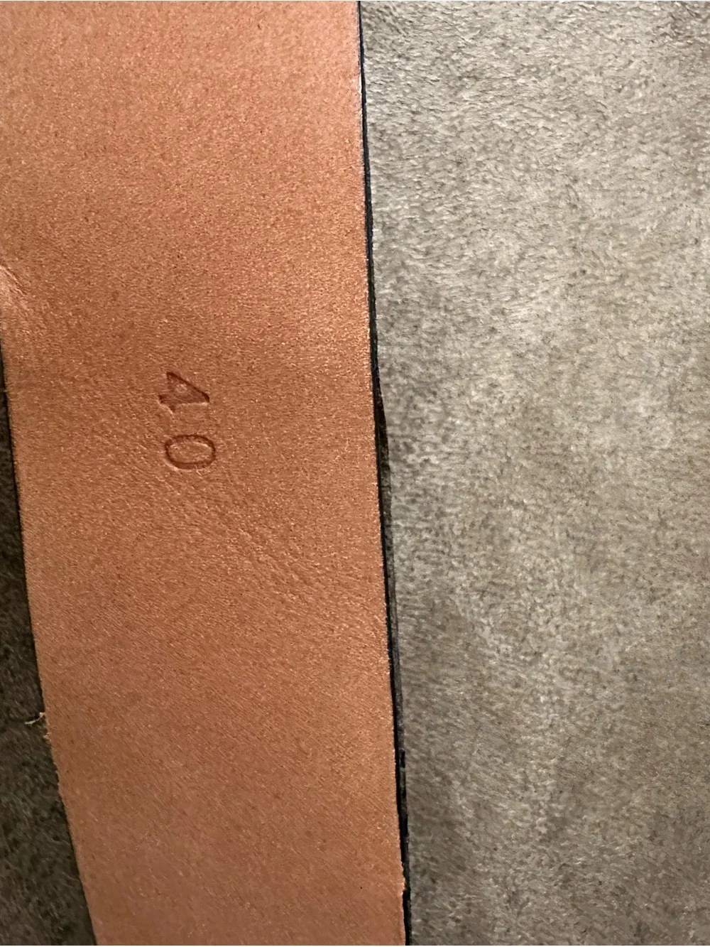 One Brown and Two Black Leather Men's Belts - Classic Dress Belts—Size 40/100